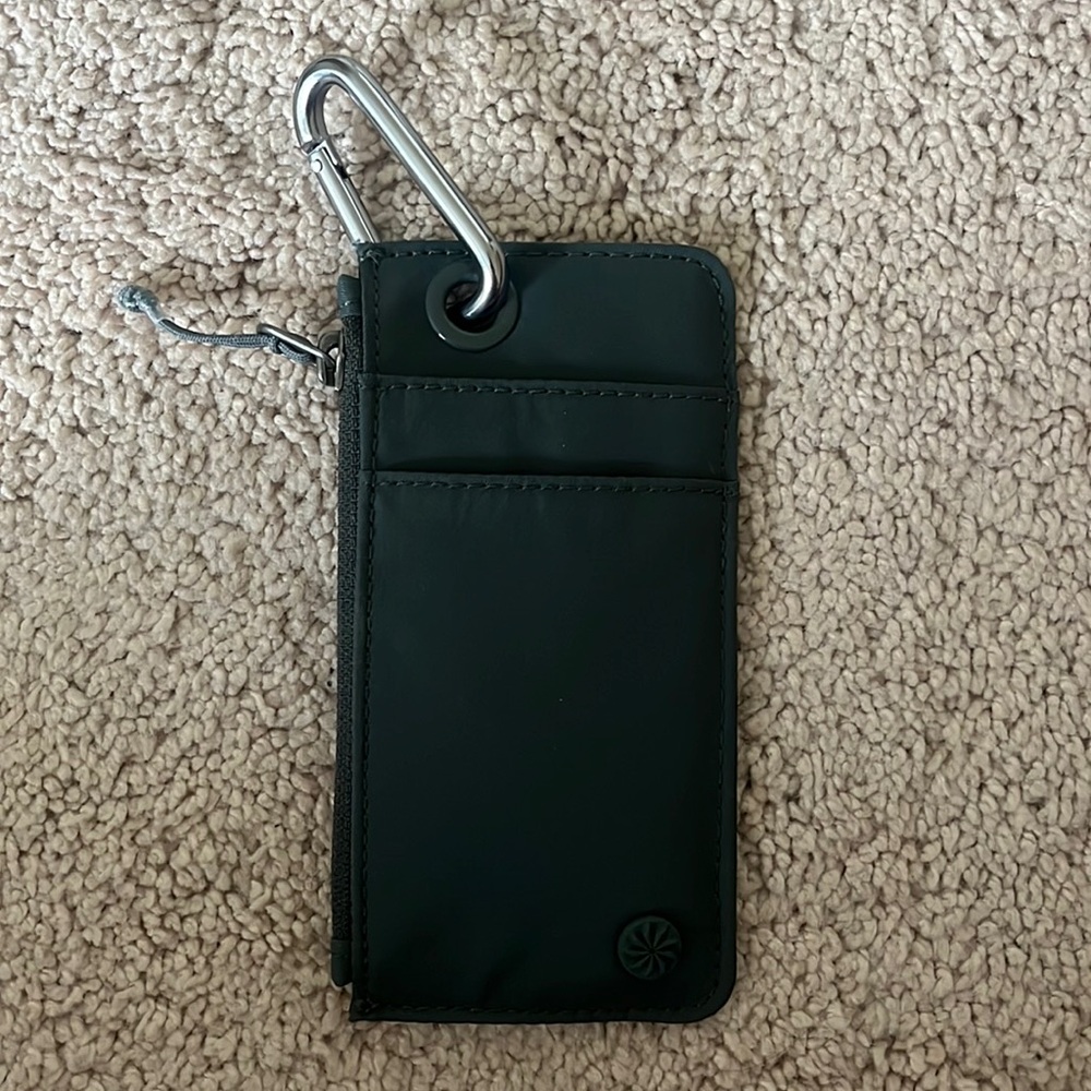 Athleta keychain wallet